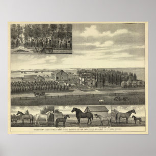 Schulz residence, Nebraska Poster