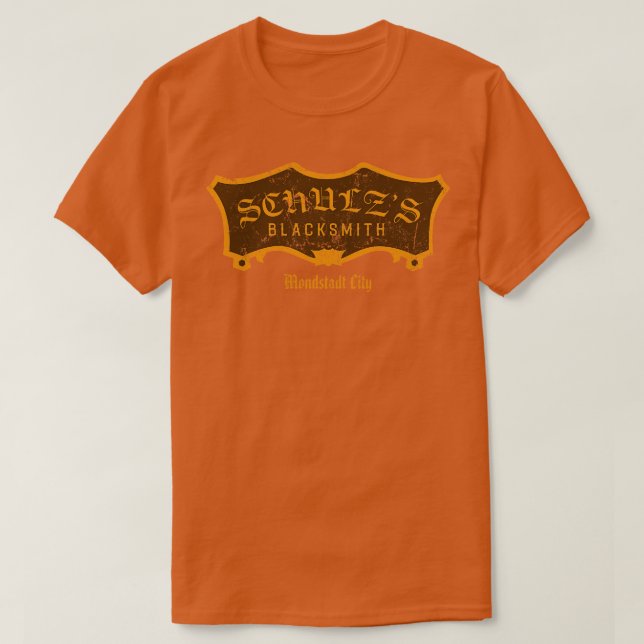 Schulzs Blacksmith T-Shirt (Design Front)