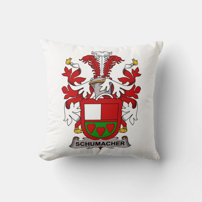Schumacher Family Crest Cushion (Front)