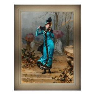 Schutz vor dem Sturm by Frederik Hendrik Kaemmerer Photo Print