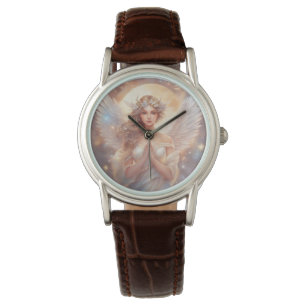 Schutzengel,  wasserfarben pastell Gemälde Watch