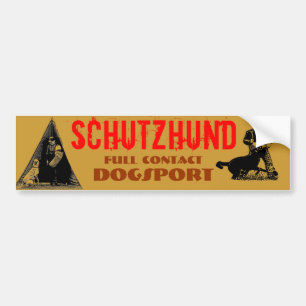 Schutzhund Bumper Sticker