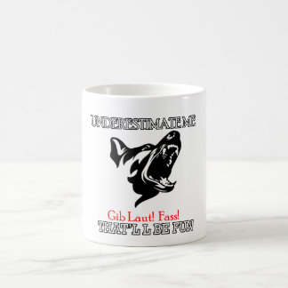 SCHUTZHUND GERMAN SHEPHERD GERMAN GSD BARK BITE MAGIC MUG