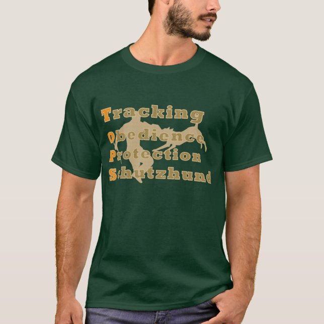 Schutzhund TOPS T-Shirt (Front)