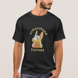Schutzhund Trained German Shepherd T-Shirt