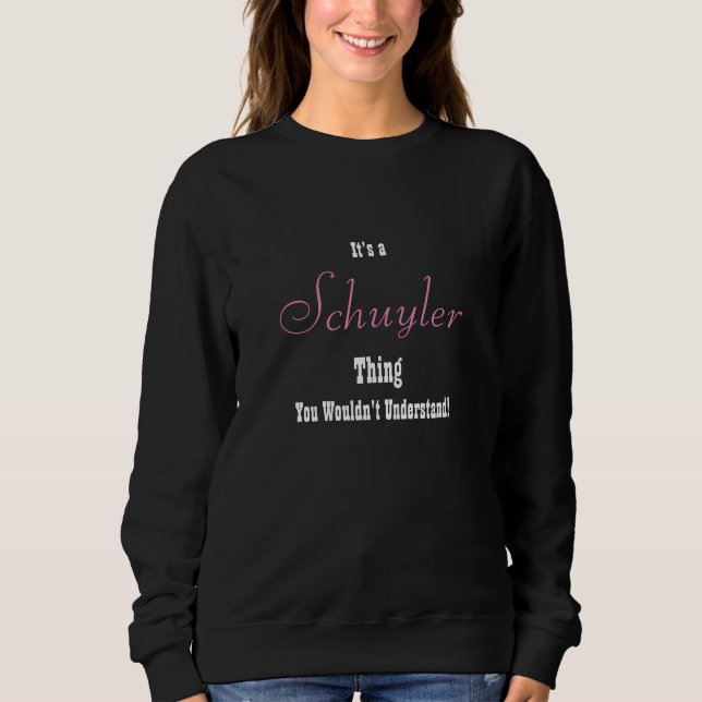 Schuyler Sisters Sweatshirt (Front)