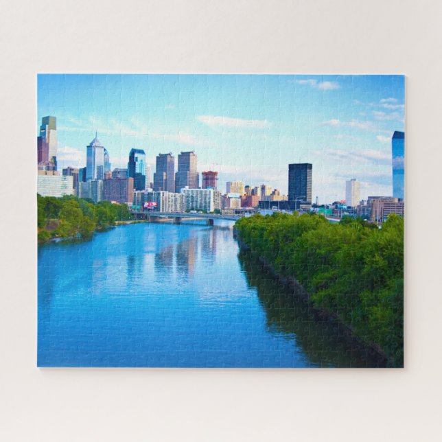 Schuylkill River Philadelphia. Jigsaw Puzzle (Horizontal)