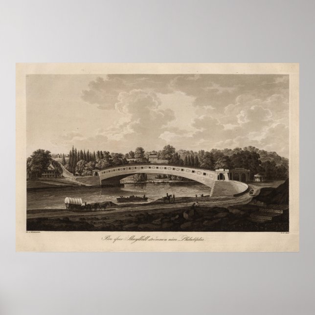 Schuylkill river poster (Front)