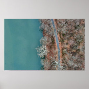 Schuylkill River Trail Fall Poster