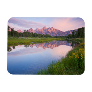 Schwabacher Landing Sunrise Magnet