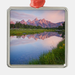 Schwabacher Landing Sunrise Metal Tree Decoration