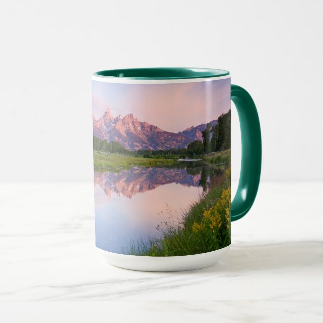 Schwabacher Landing Sunrise Mug (Front Right)