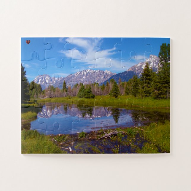 Schwabacher Landing Wyoming Jigsaw Puzzle (Horizontal)