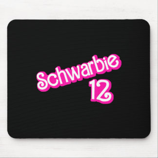 Schwarbie 12 Pink Mouse Mat