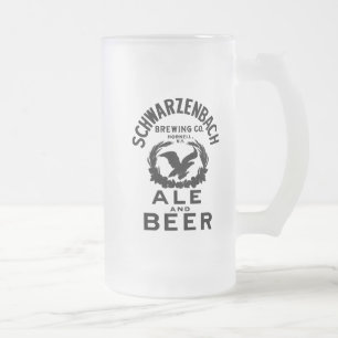 Schwarzenbach Brewing Co. Frosted Glass Mug