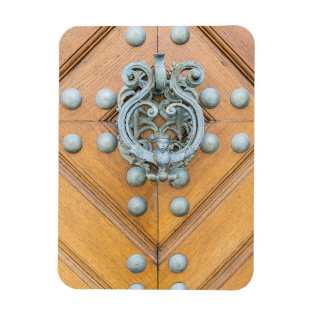 Schwarzenbersky Palace Door Knocker Magnet (Vertical)