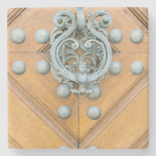 Schwarzenbersky Palace Door Knocker Stone Coaster