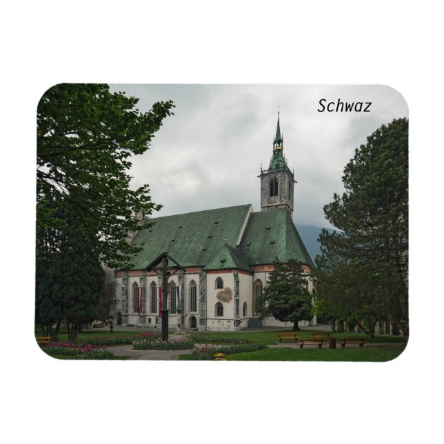 Schwaz church magnet (Horizontal)