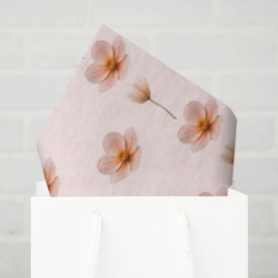 Schwebende Blumenmelodie Tissue Paper