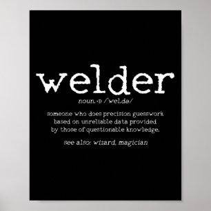 Schweier Geschenke Mens Funny Welder Quote Tank To Poster