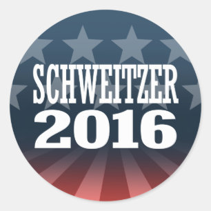 SCHWEITZER 2016 CLASSIC ROUND STICKER