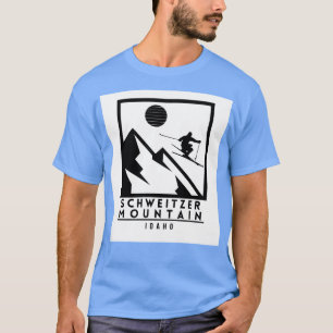 Schweitzer Mountain Idaho Ski TShirt 2