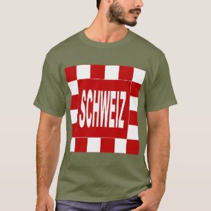 SCHWEIZ dark green T-shirt