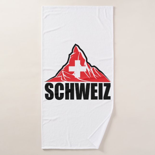 Schweiz Matterhorn Switzerland Bath Towel (Bath Towel)