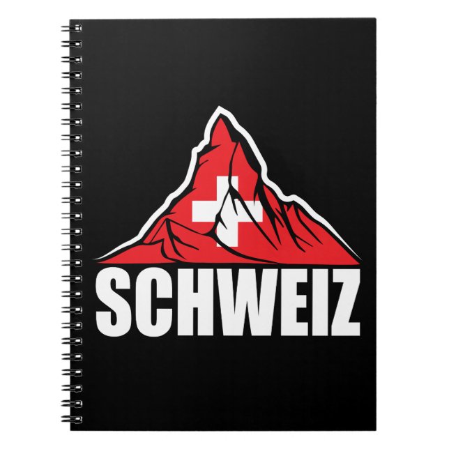 Schweiz Matterhorn Switzerland Notebook (Front)