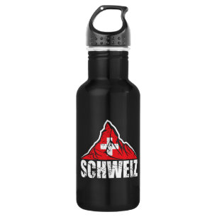 Schweiz Matterhorn Switzerland Vintage 532 Ml Water Bottle