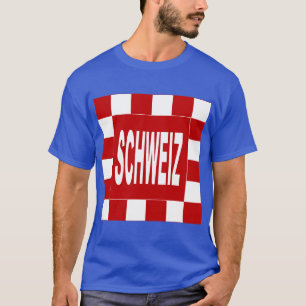 SCHWEIZ royal dark blue T-shirt