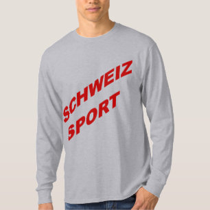 SCHWEIZ SPORT gray T-shirt