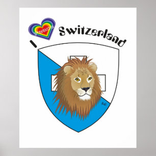 Schweiz, Suisse, Svizzera, Svizra, Switzerland Poster