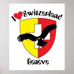 Schweiz, Suisse, Svizzera, Svizra, Switzerland Poster