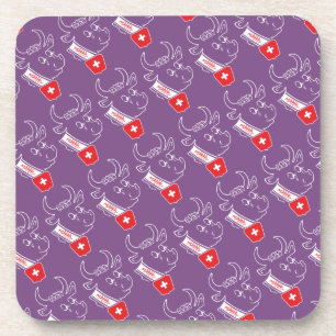 Schweiz - Suisse - Svizzera - Svizra Untersetzer Coaster