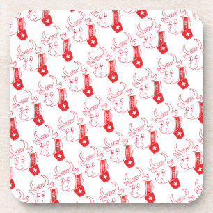 Schweiz - Suisse - Svizzera - Svizra Untersetzer Coaster