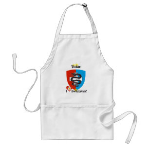 Schweiz Suisse Svizzera Switzerland Svizra Schürze Standard Apron