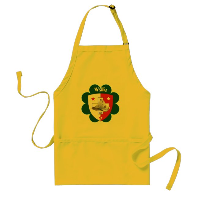 Schweiz Suisse Valais Wallis Schürze Standard Apron (Front)