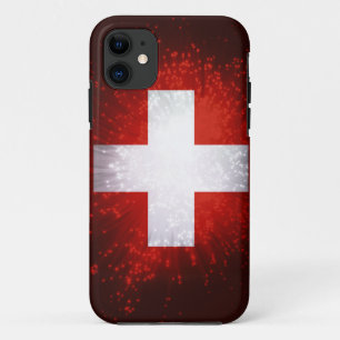 Schweiz; Switzerland Flag iPhone 11 Case