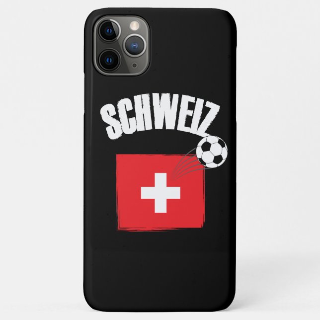 Schweiz Switzerland Soccer Case-Mate iPhone Case (Back)