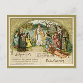 Schweppes Table Waters Postcard