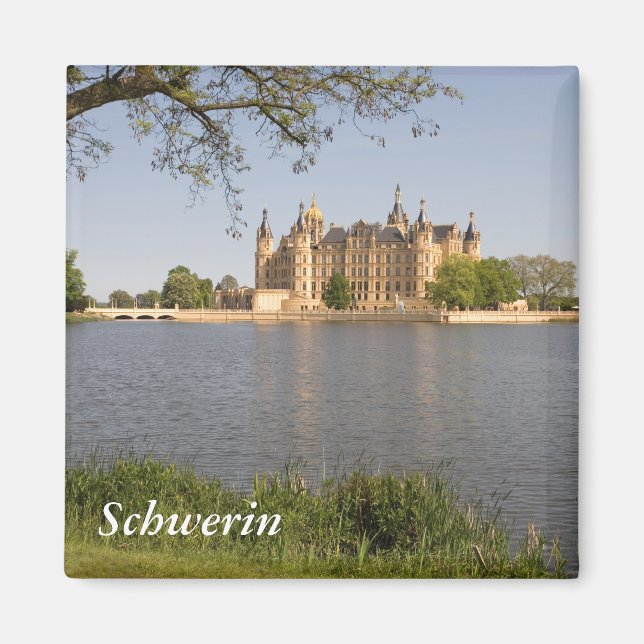 Schwerin Castle Magnet (Front)