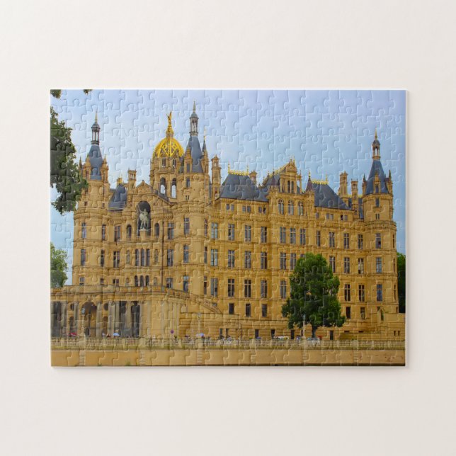 Schwerin Castle Mecklenburg. Jigsaw Puzzle (Horizontal)