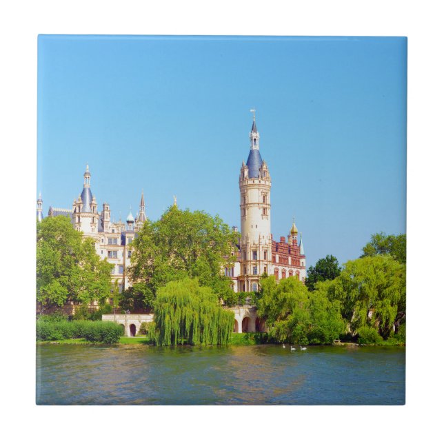 Schwerin Palace, Germany Tile (Front)