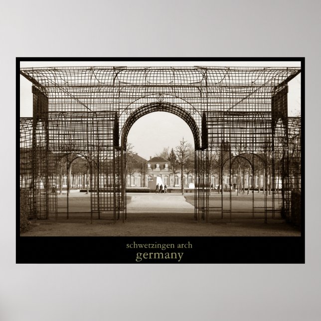 schwetzingen arch poster (Front)