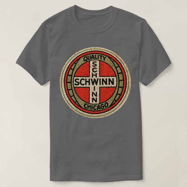 Schwin Vintage Bicycles Chicago T-Shirt (Design Front)