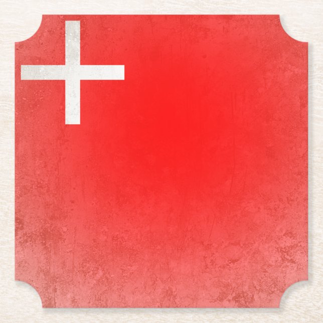 Schwyz Paper Coaster (Front)