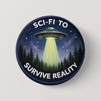 Sci-Fi 6 Cm Round Badge