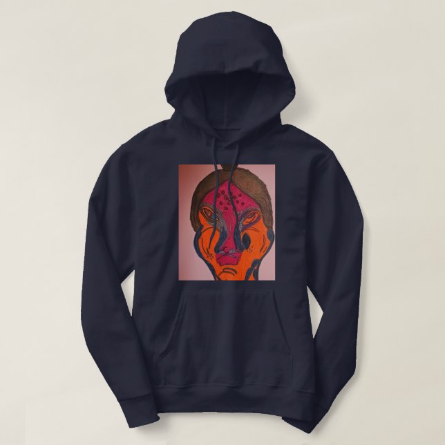 Sci-Fi Alien Hoodie (Design Front)