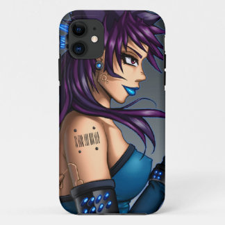 Sci-Fi Anime Girl iPhone 11 Case